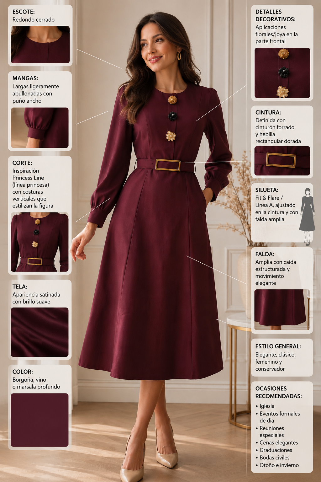 Vestido Rf:CD9688