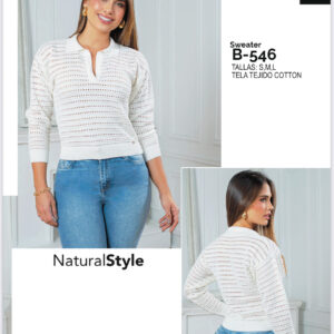 Sweater Natural Style B-546