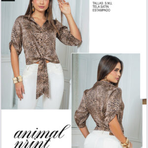 Blusa Animal Print A-539