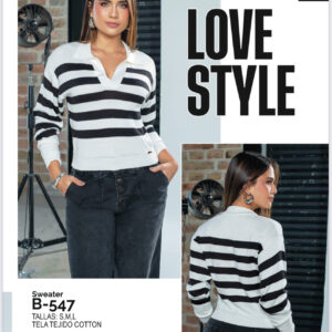 Sweater Love Style B-547